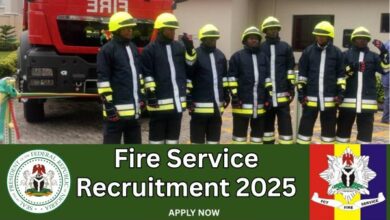 Fire service recruitment 2025/2026