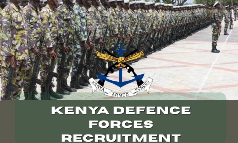 Kenya Defence Forces recruitment