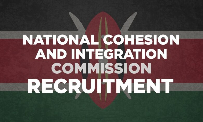 National Cohesion and Integration Commission Recruitment