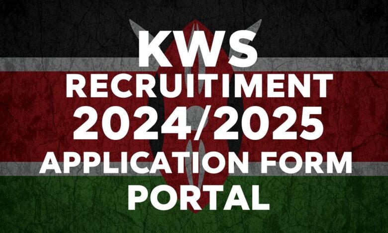 KWS Recruitment 2024/2025 Application Form Portal