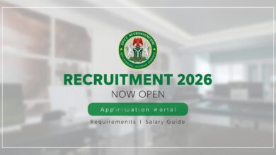 Efcc recruitment 2026 is now open