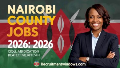 Nairobi County Jobs 2026 Application Portal