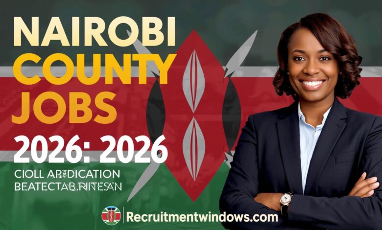 Nairobi County Jobs 2026 Application Portal
