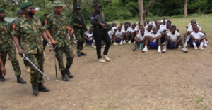 NIGERIAN ARMY  SHORTLISTED CANDIDATES FOR DIRECT SHORT SERVICE COMMISSION COURSE: DSSC candidates’ personal kit arrangement