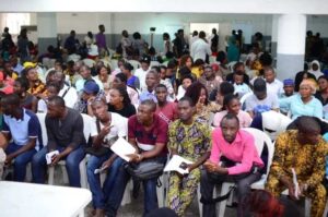 Federal Government Youth Empowerment Programmes in Nigeria: Image of N-Power beneficiaries teaching or working in communities.