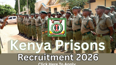 Kenya prisons recruitment 2026