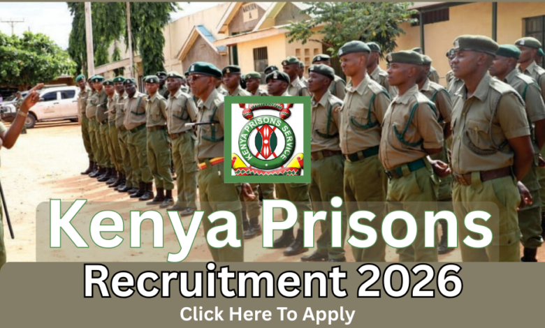 Kenya prisons recruitment 2026