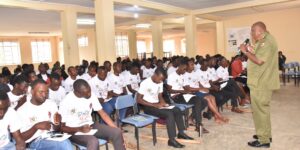 Nigerian Army DSSC Training Duration and Curriculum: Officer cadets in classroom leadership session